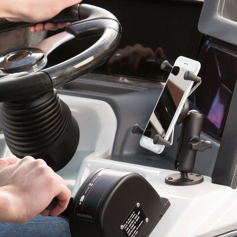 RAM Mounts X-Grip® Phone Mount with Drill-Down Base
