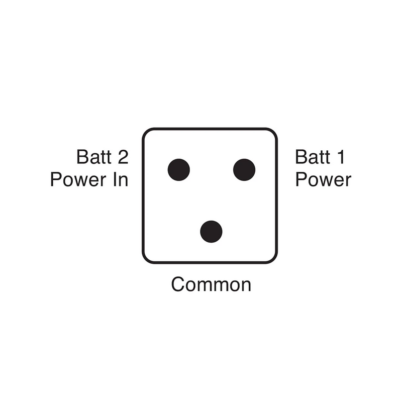 Narva Battery Switches - Battery 4 Position Rotary Master Switch