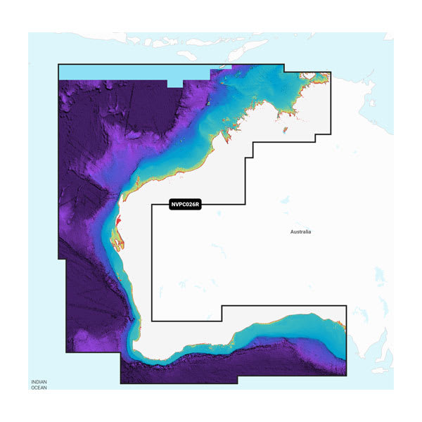 Garmin Navionics Vision+™ Australia, West - Inland and Coastal Marine Charts