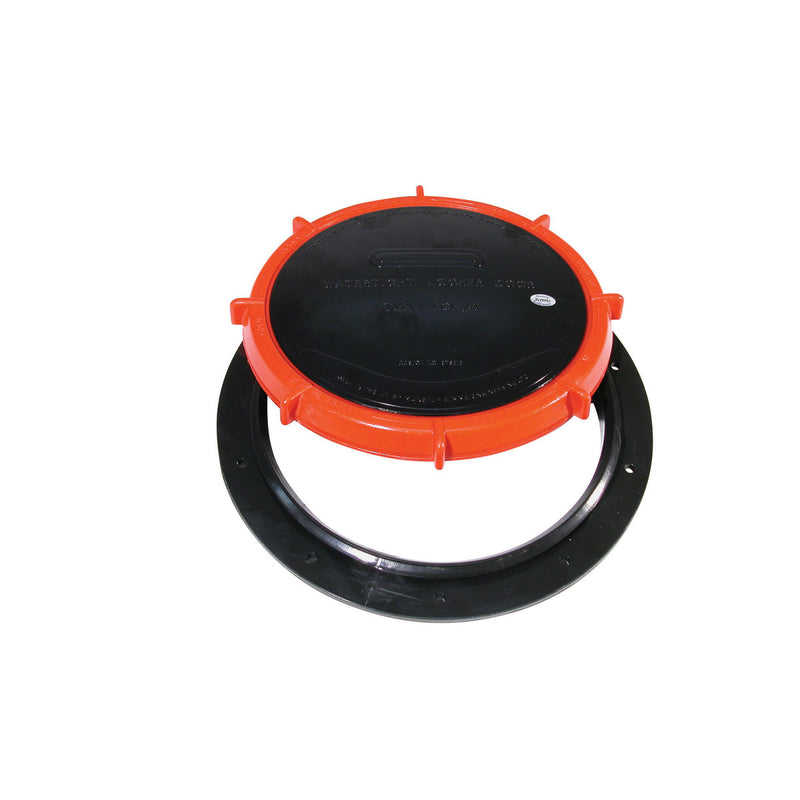 Whale Watertight Locker Doors - Polypropylene - Black