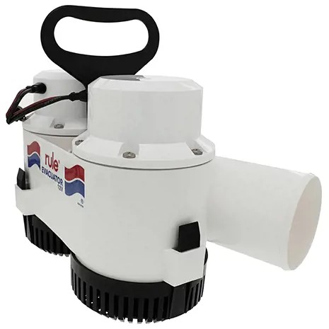 RULE 7700GPH Evacuator High Volume Utility Pump - 12V