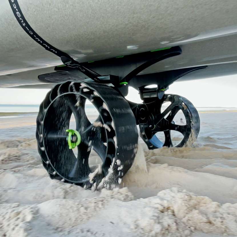 RailBlaza C-Tug R with SandTrakz Wheels