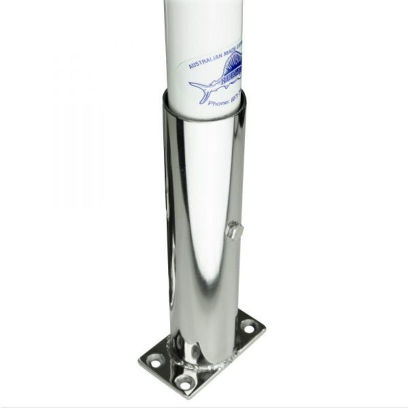Reelax Mooring Line Holder Standard Duty - Includes Base, Hook & Pole (Single)