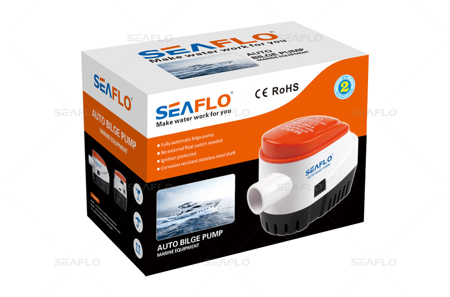 SEAFLO 12V Auto Bilge Pump - 1100GPH