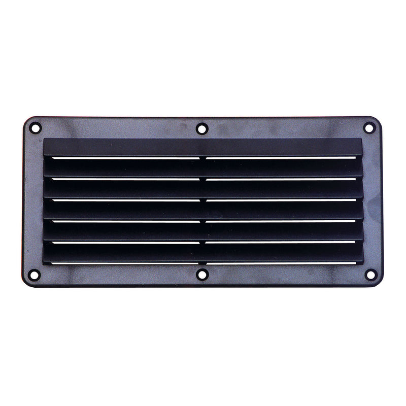 Easterner Louvre Vents - Plastic - 258mm x 125mm, Black