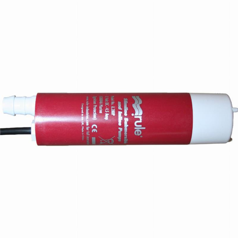 Rule IL280P - Slimline Submersible and Inline Pump 280GPH