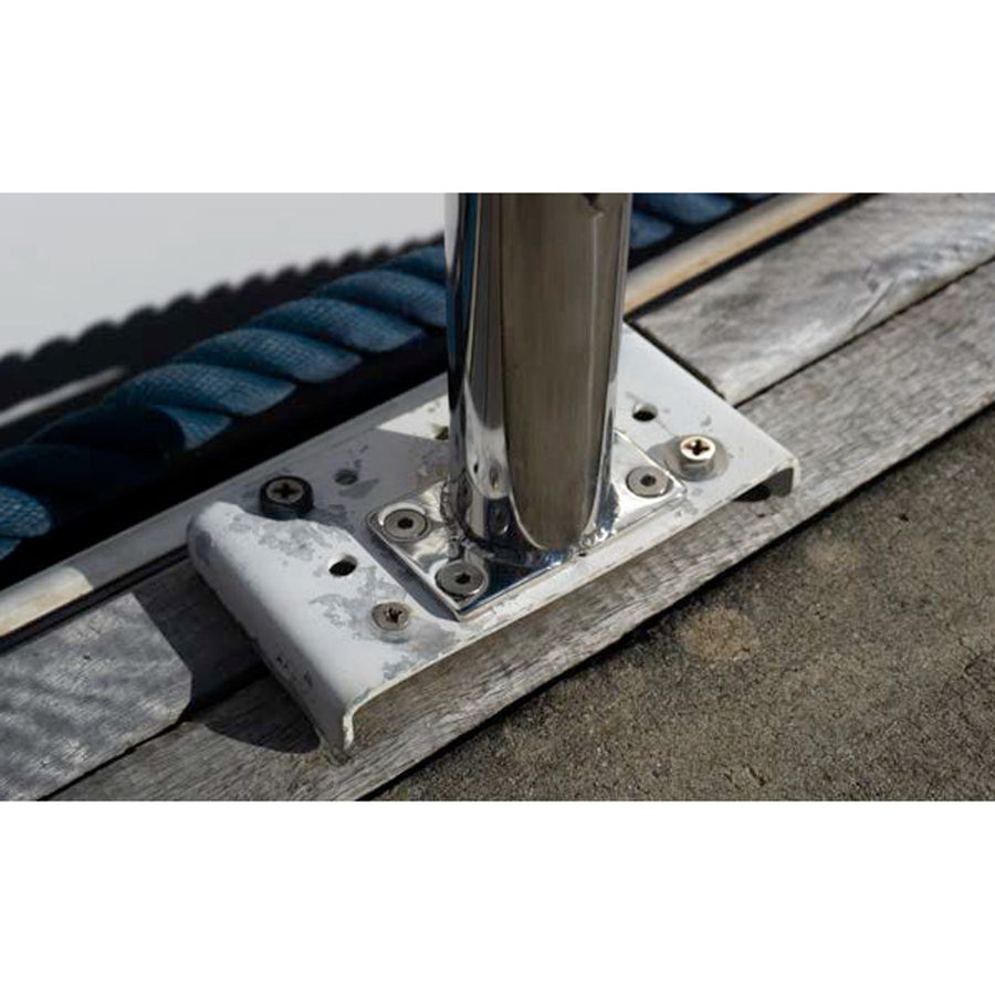 Reelax Mooring Line Holder Standard Duty - Includes Base, Hook & Pole (Single)