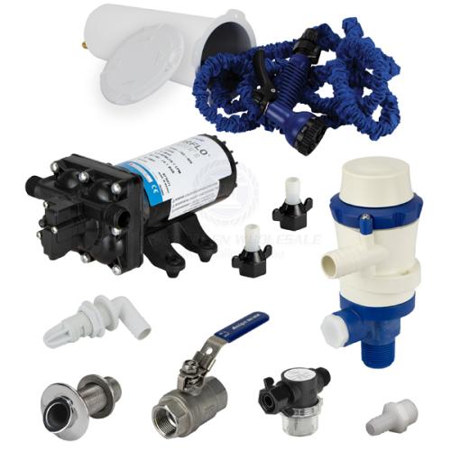 SHURflo Deck Wash / Livewell Dual Port Kits