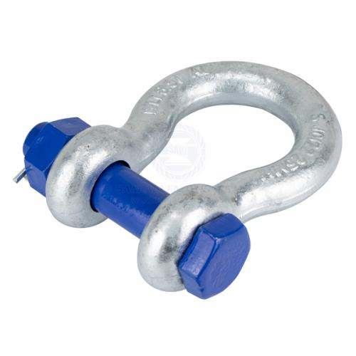 SAW Bow Shackle - Galvanised Grade S with Safety Pin