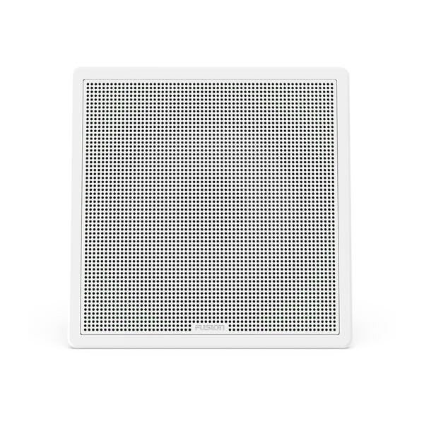 Fusion FM-S10SW - 10" 400-Watt Square White Flush-Mount Marine Subwoofer