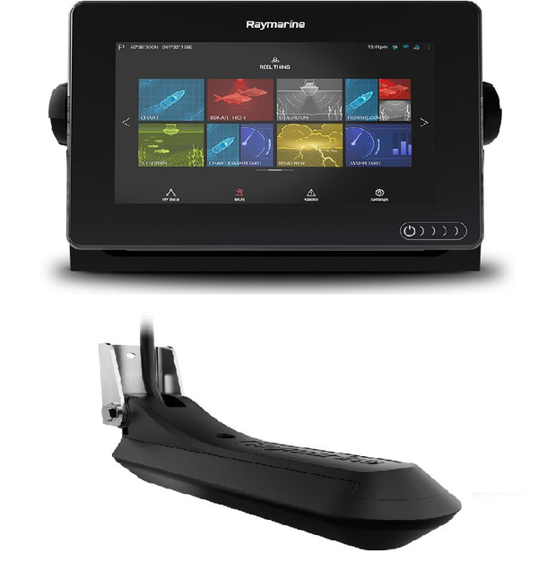 Raymarine Axiom 7 - 7" Touch Screen Multifunction Navigation with integrated RealVision 3D, 600W Sonar with RV-100 transducer and AUS Mapping [Part Number #E70365-03-AUS]