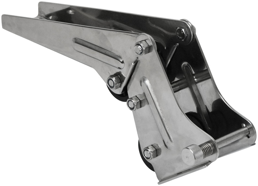 SAW Hinged Bow Roller - Stainless Steel