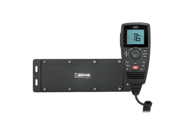 GME GX750B Black Box VHF Marine Radio - Black