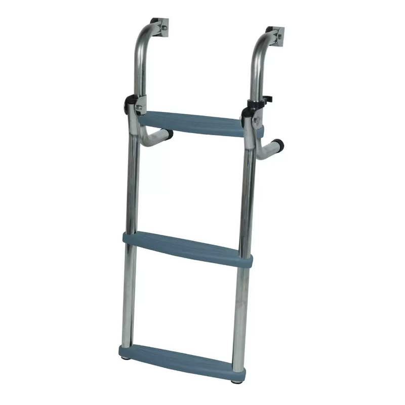 OCEANSOUTH Short Base Step Ladders - 3 Steps