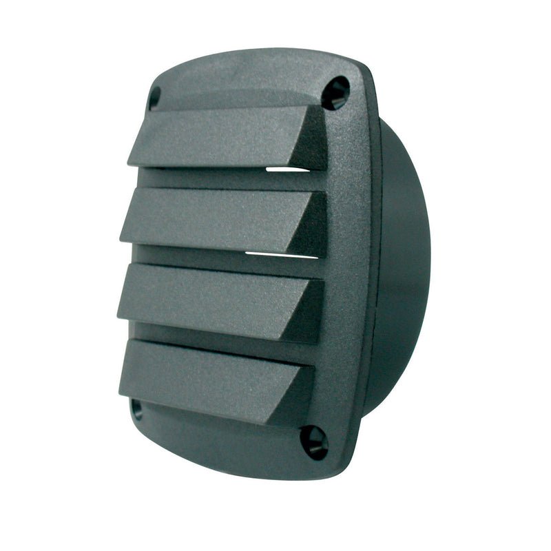 Easterner Louvre Vents - Plastic with Tail - 86mm x 86mm, Black