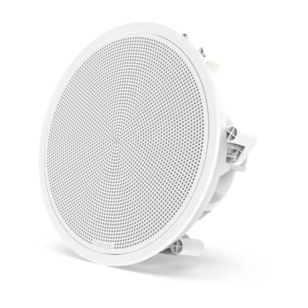 Fusion FM-S10RW - 10" 400-Watt Round White Flush-Mount Marine Subwoofer