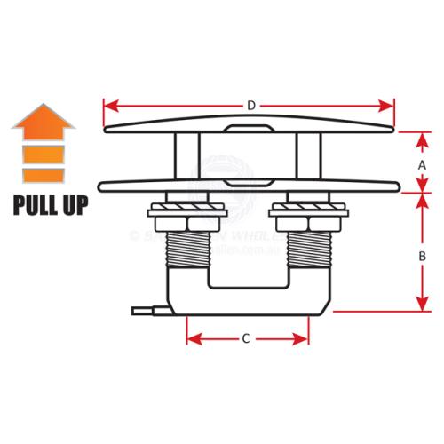 SAW Pop-up Relaxn Cleats - Stainless Steel