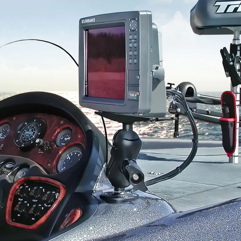 RAM Mounts Large Marine Electronics Mount - D Size