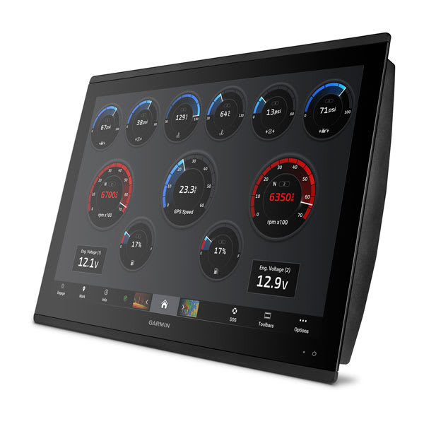 Garmin GPSMAP 8424 MFD - Chartplotter With Worldwide Basemap