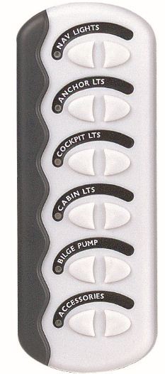 Marinco® BEP Contour Generation 2 Splash Proof Switch Panels (113777)
