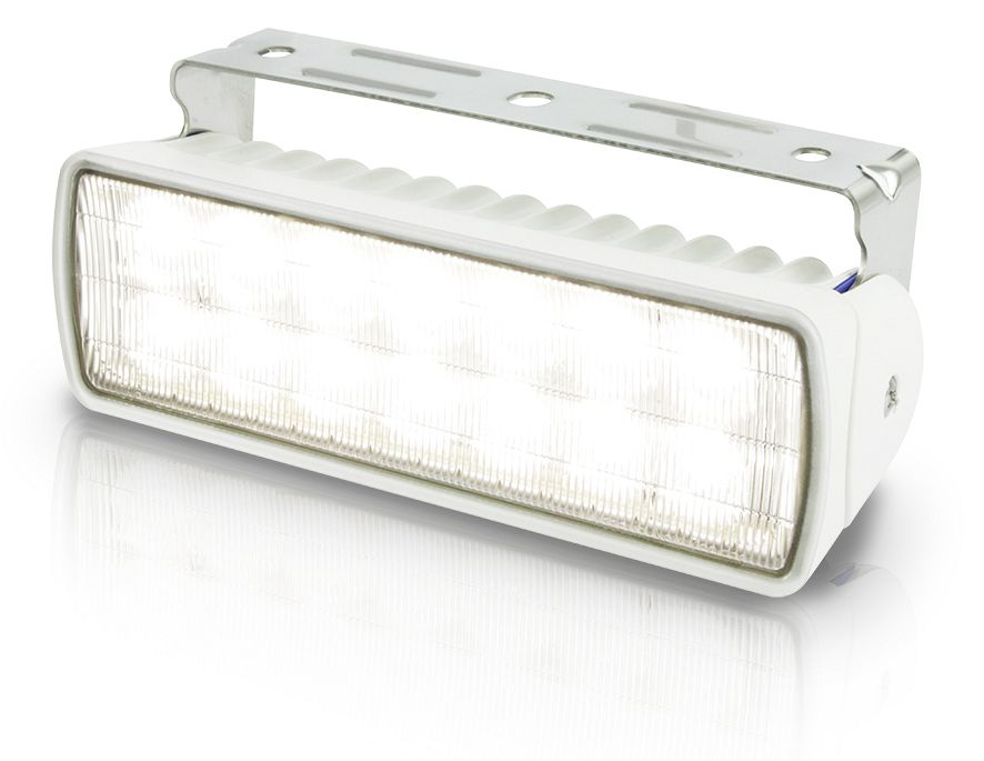 Hella Marine Sea Hawk-XLR LED Floodlights - Spot Light, White Housing
