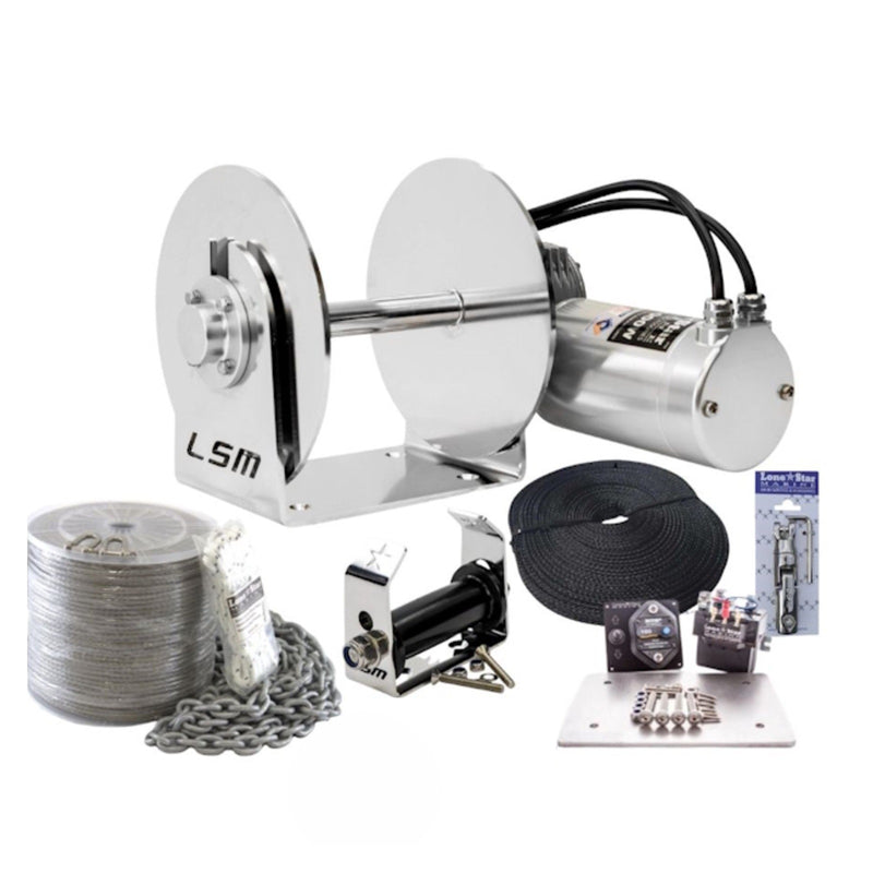 Lone Star Marine GX2 Winch Combo
