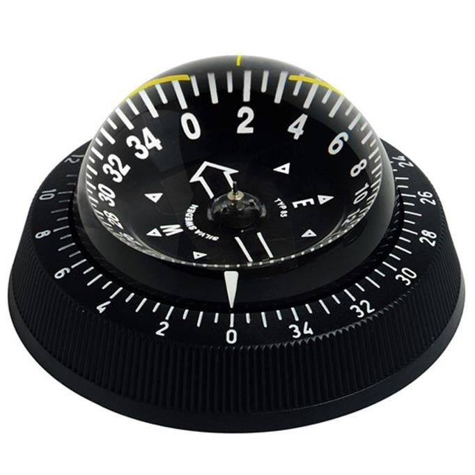 Silva 85mm Surface Mount Compass - Powerboat Compass With Memory Ring