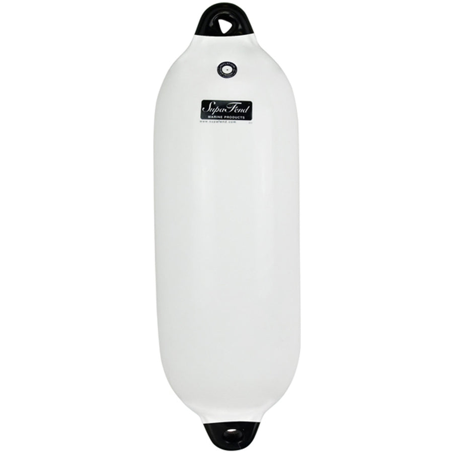 SAW Supafend Boat Fender - Black / Blue Tip