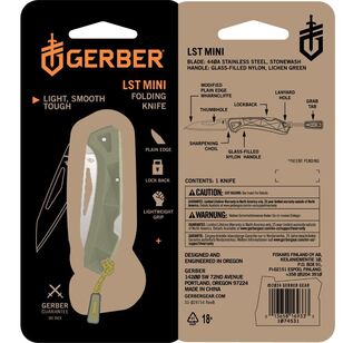 Gerber LST Mini Folding Knife Green