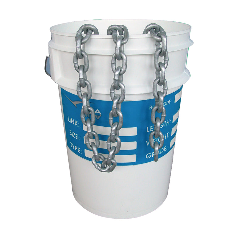 BLA Galvanised Chain - Grade ”˜L”™ Short Link Full Drums - 50kg 54m