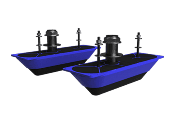 Lowrance StructureScan 3D Dual Thru-Hull Transducers