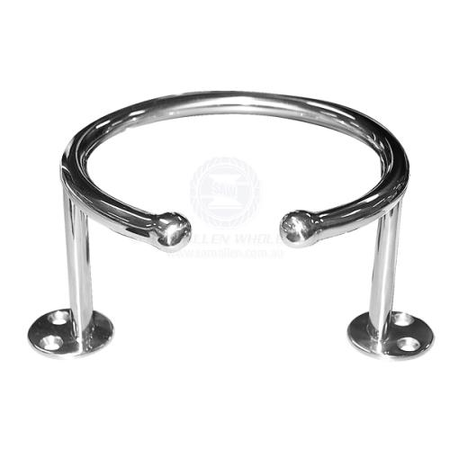 SAW Drink Holder - Surface Mount Stainless SteelÂ