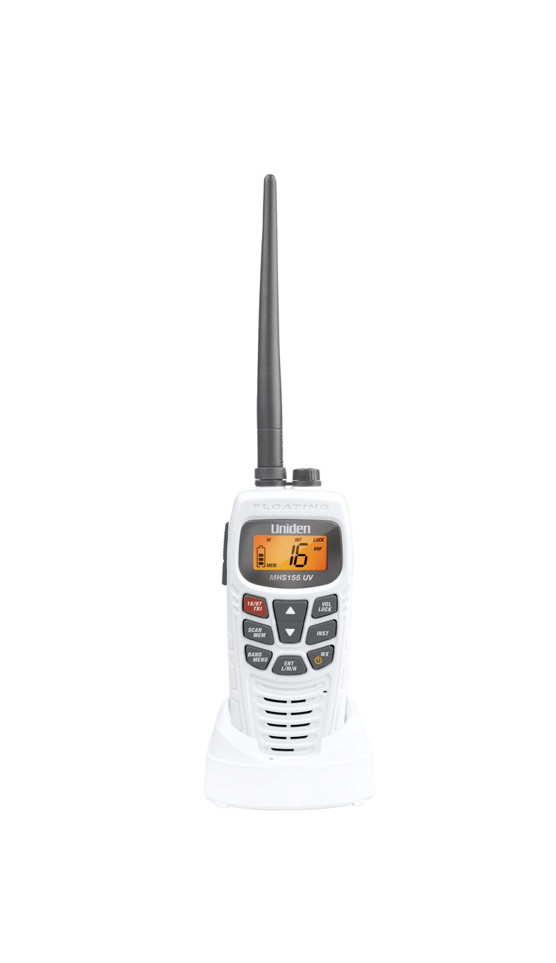 Uniden MHS155UV UHF & VHF Handheld Marine Radio