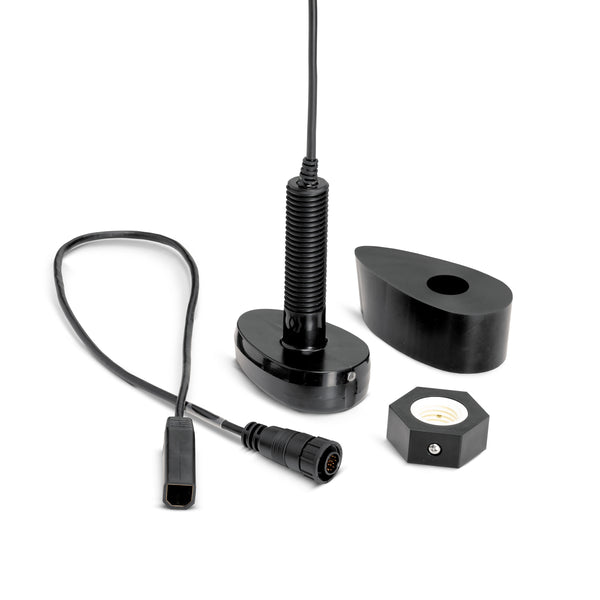 Humminbird SOLIX Dual Spectrum CHIRP W/ Temp Plastic Thru Hull Transducer