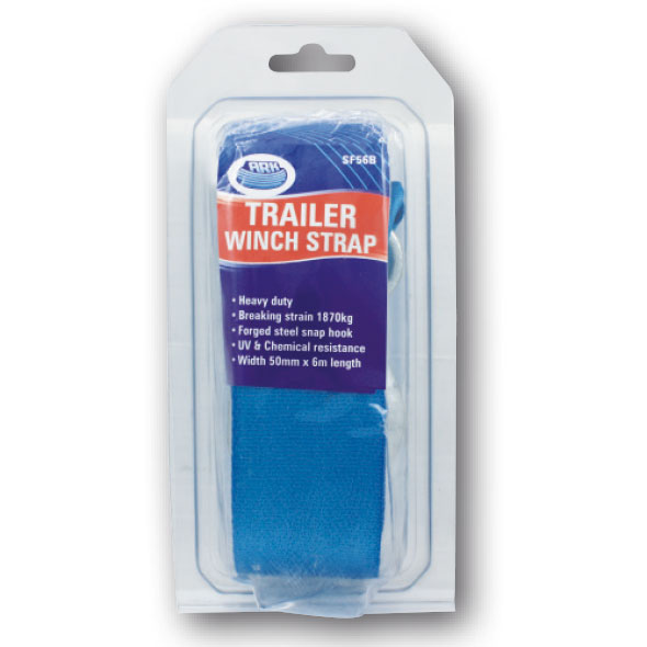 ARK Trailer Winch Strap 50mm x 6m
