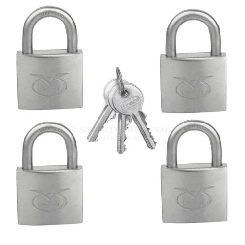 Lemen Padlocks - Master Keyed Stainless Steel - 50mm