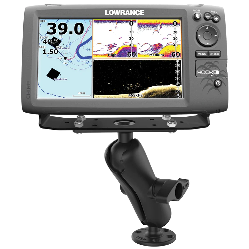 RAM Mounts Marine Electronics Mount - D Size