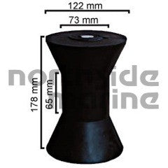 7” Jumbo Roller Black 17mm
