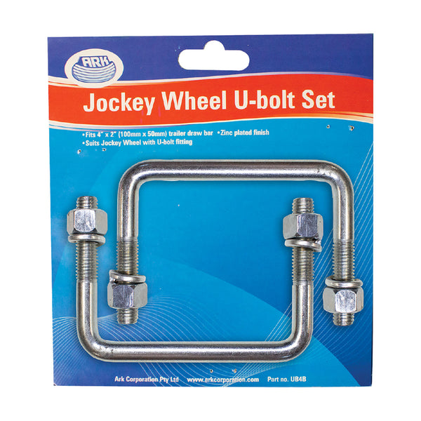 ARK Jockey Wheel U Bolt - 100mm x 75mm