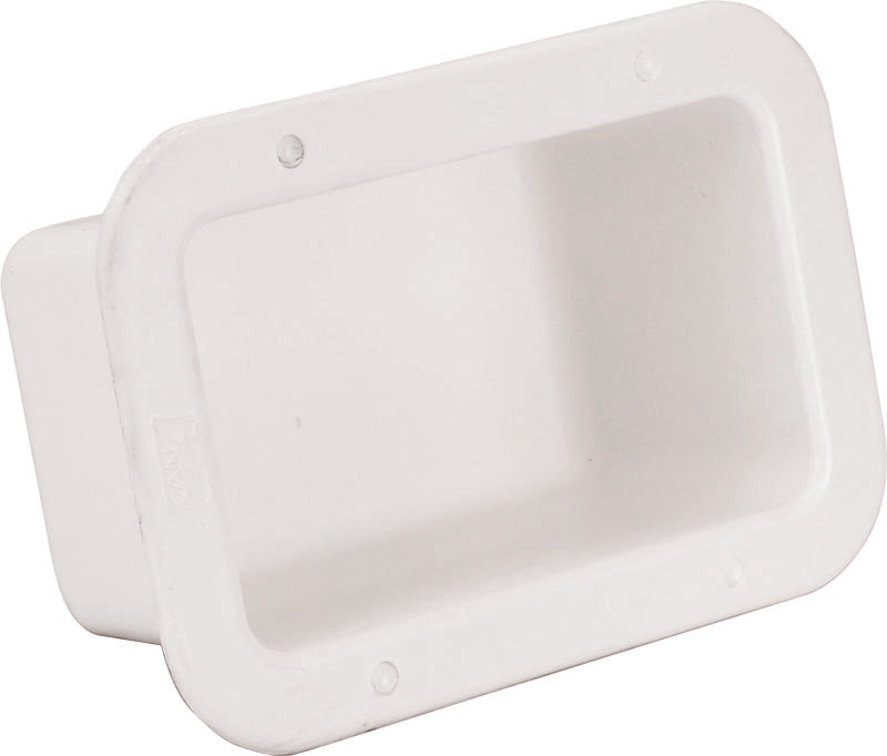 White Plastic Flush Mount Cases (28502)