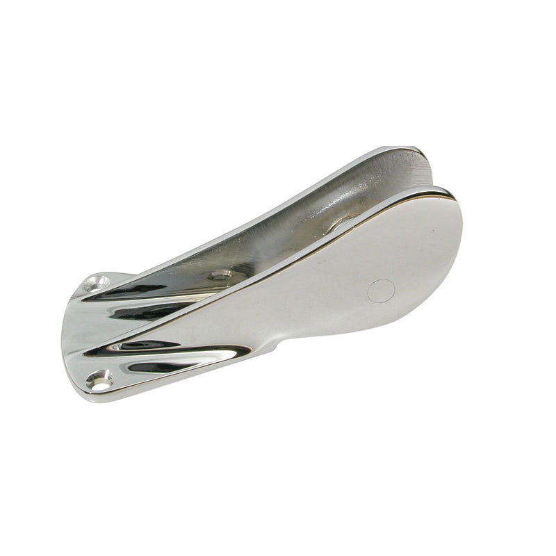 Marine Town Bow Roller - Chrome Brass