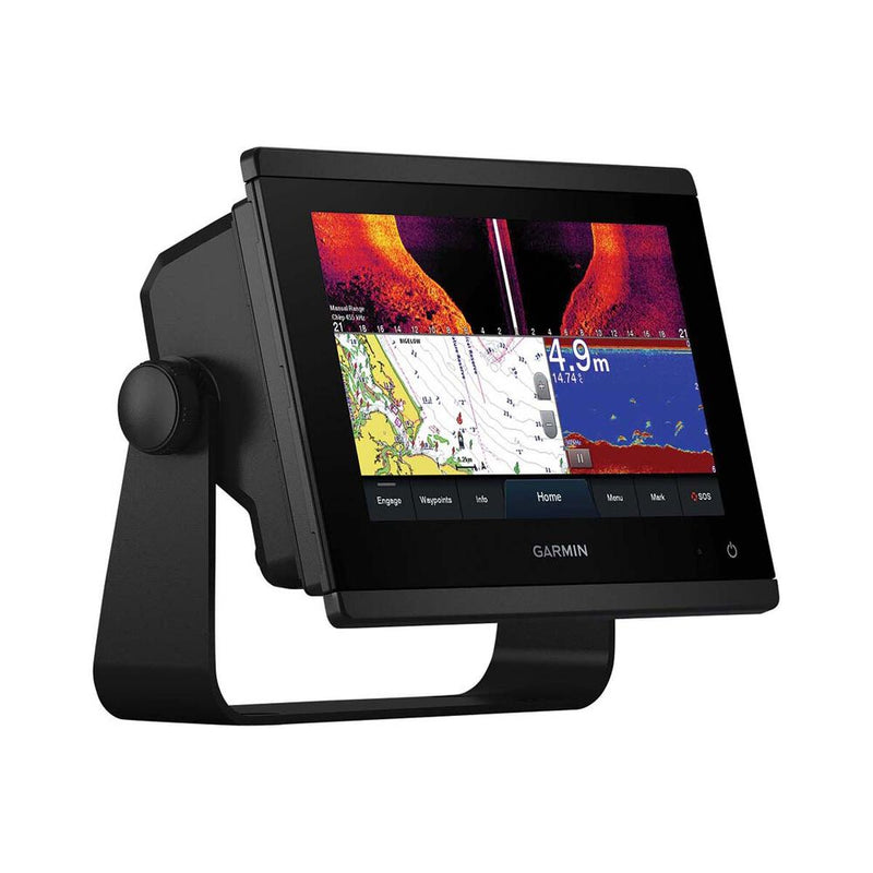 Garmin GPSMAP 753xsv - Chartplotter with SideVü, ClearVü and Traditional CHIRP Sonar with Garmin Navionics+ Mapping