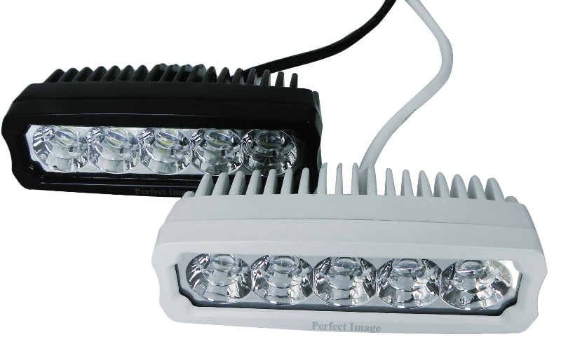 Slimline 15 Watt LED Alloy Floodlight Black
