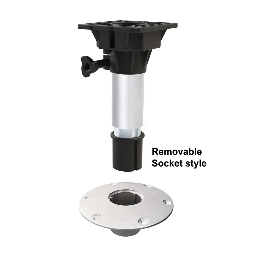 OCEANSOUTH Fixed Socket Pedestals – Flat Base