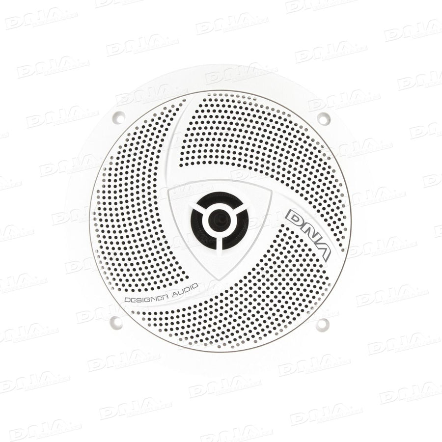DNA 6.5inch Slimline Marine Speakers - 1 Pair White 100W
