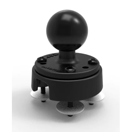RAM Mounts Cable Manager with AMPS Hole Pattern for Electronic Mounts suits B and C Ball Bases