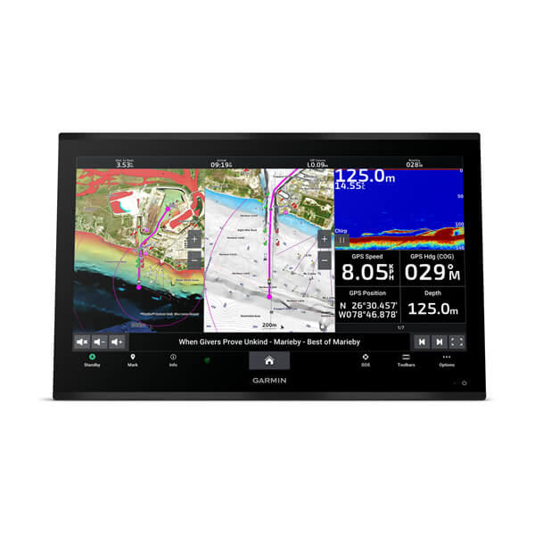 Garmin GPSMAP 9010xsv - Premium chartplotter with worldwide basemap and sonar