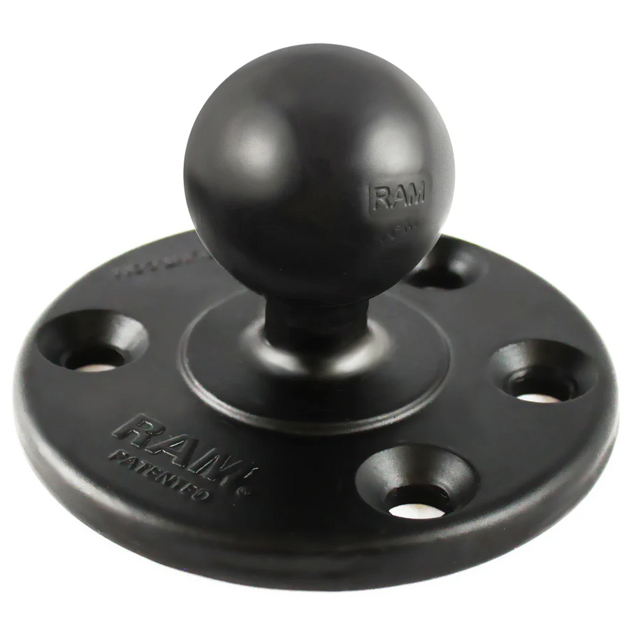 RAM Mounts Round Plate with Ball - C Size 1.5''