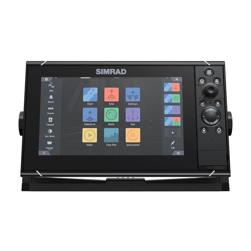 Simrad NSS9 evo3S with world basemap