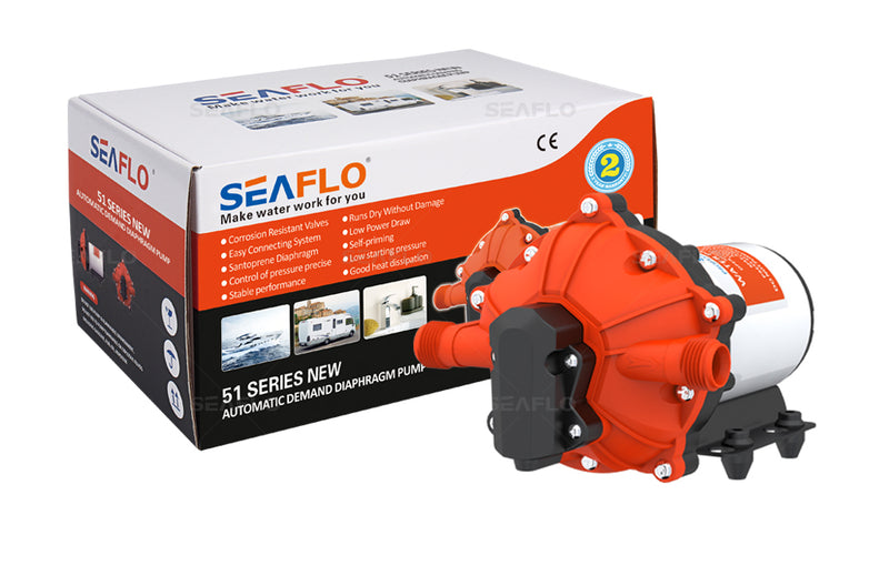 SEAFLO 5.0GPM 60PSI Water Pressure Pump